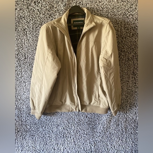 OUTDOOR LIFE Men’s Sz XL Olive Rain Jacket Hunting Water Resistant Pockets EUC - Picture 9 of 9